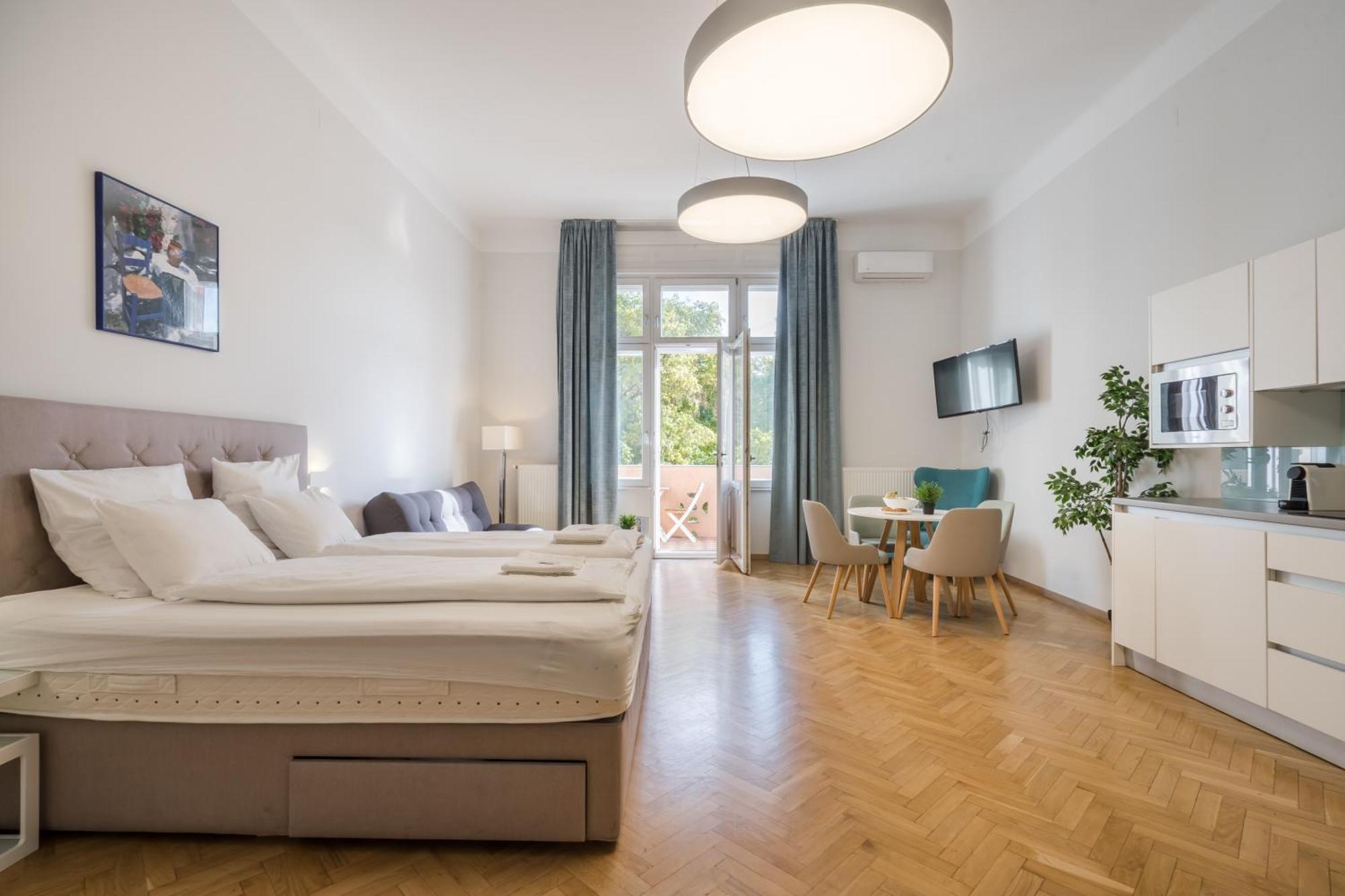 Klauzal Garden City Apartments ブダペスト エクステリア 写真