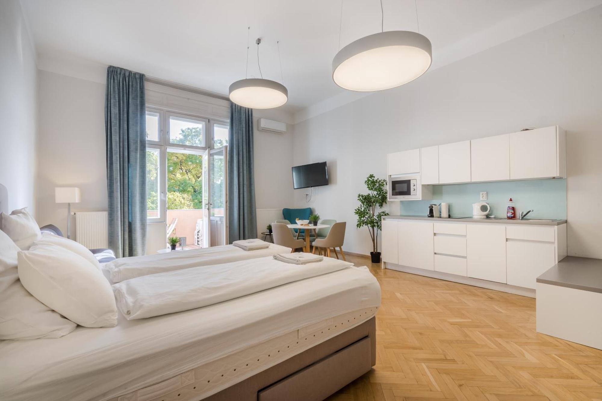 Klauzal Garden City Apartments ブダペスト エクステリア 写真